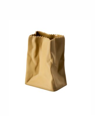 Rosenthal Fossil Bag Mini Vase - Macy's