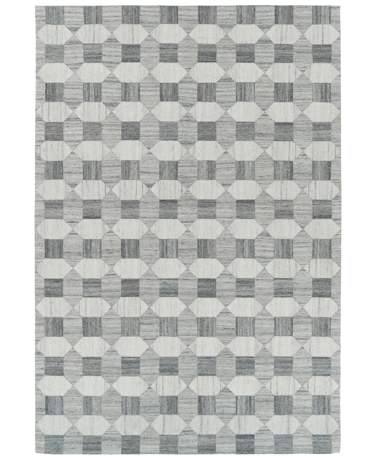 Kaleen Chaps CHP03 8' x 10' Area Rug - Gray