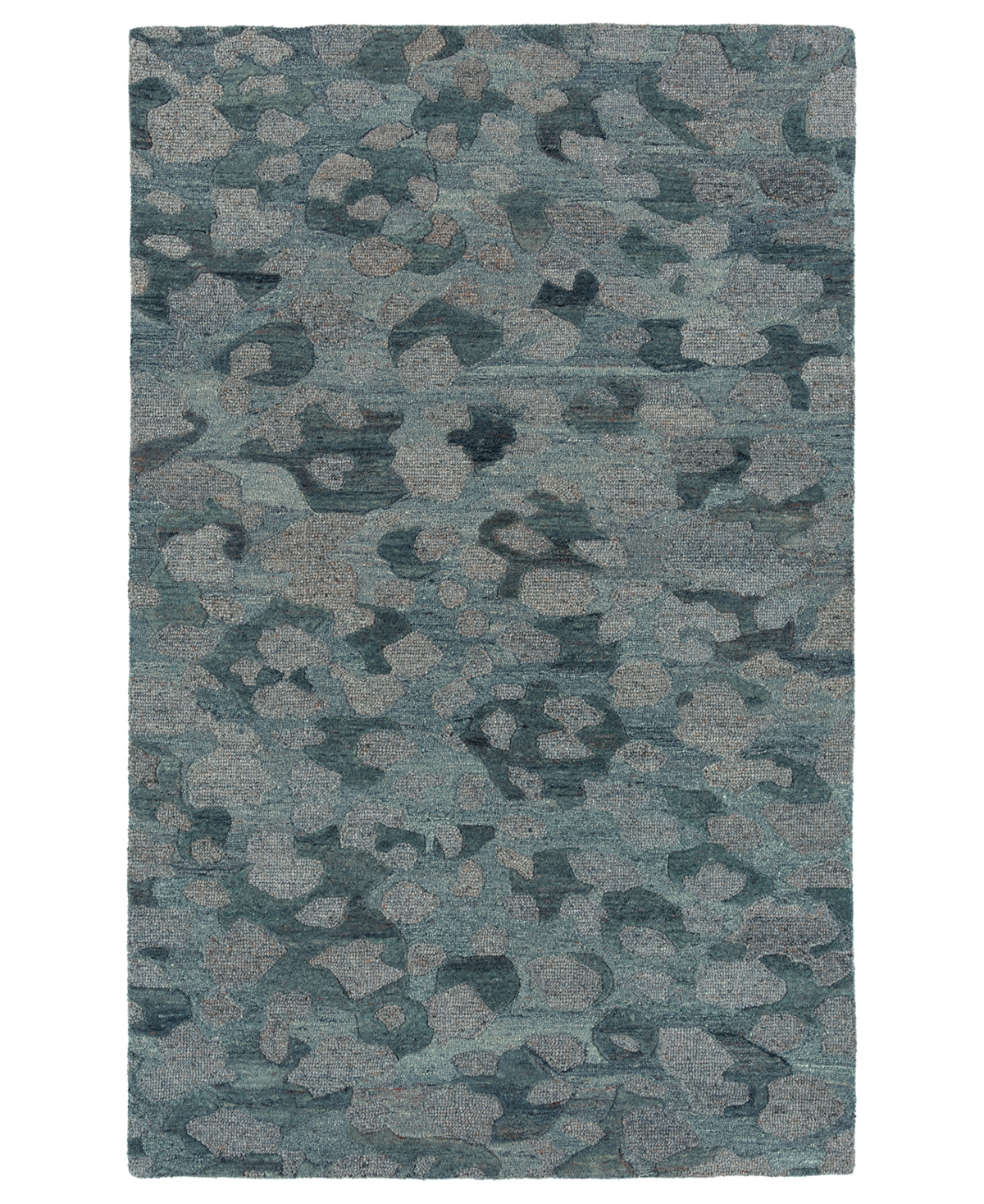 Kaleen Calvin CLV99 5' x 7'9in Area Rug - Blue