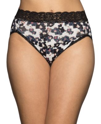 Women's Flattering Lace Hi-Cut Panty Underwear 13280, extended sizes available