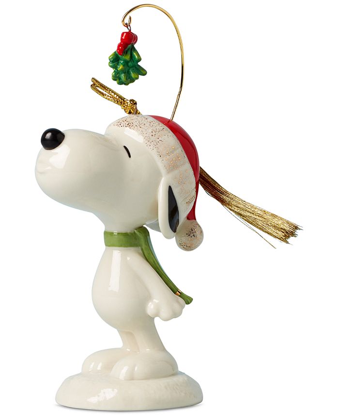 Lenox 2022 Snoopy Under the Mistletoe Ornament & Reviews Shop All