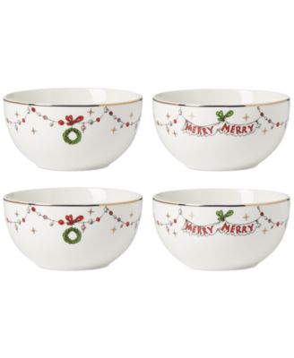 Merry Grinchmas All Purpose Bowls, Set of 4