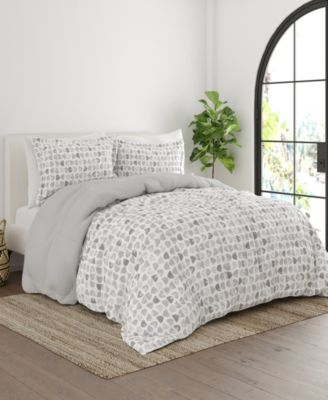 Moonlight Stars Reversible 2-Pc. Comforter Set, Twin/Twin XL