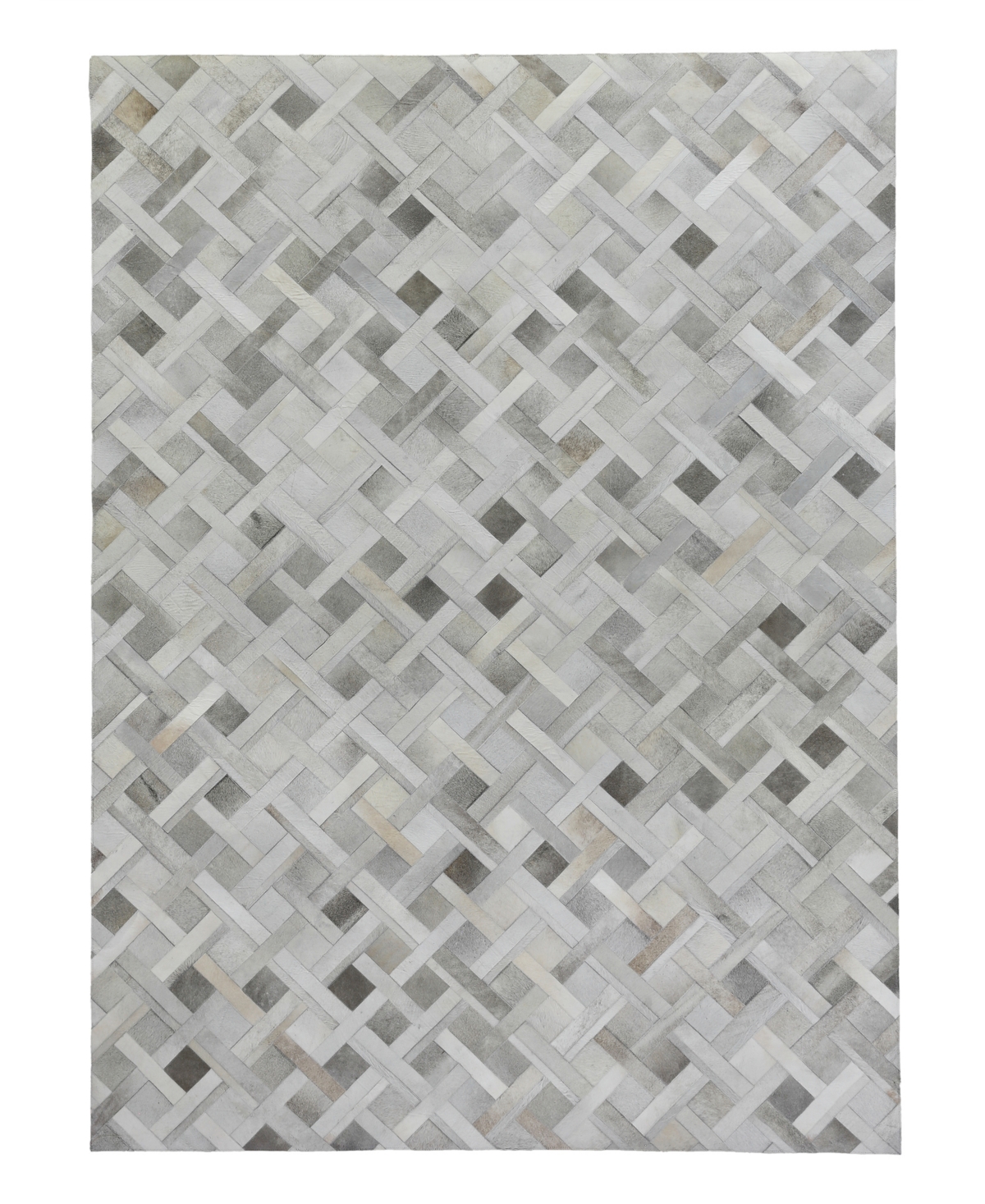 Exquisite Rugs Natural ER2149 5' x 8' Area Rug - Silver-Tone