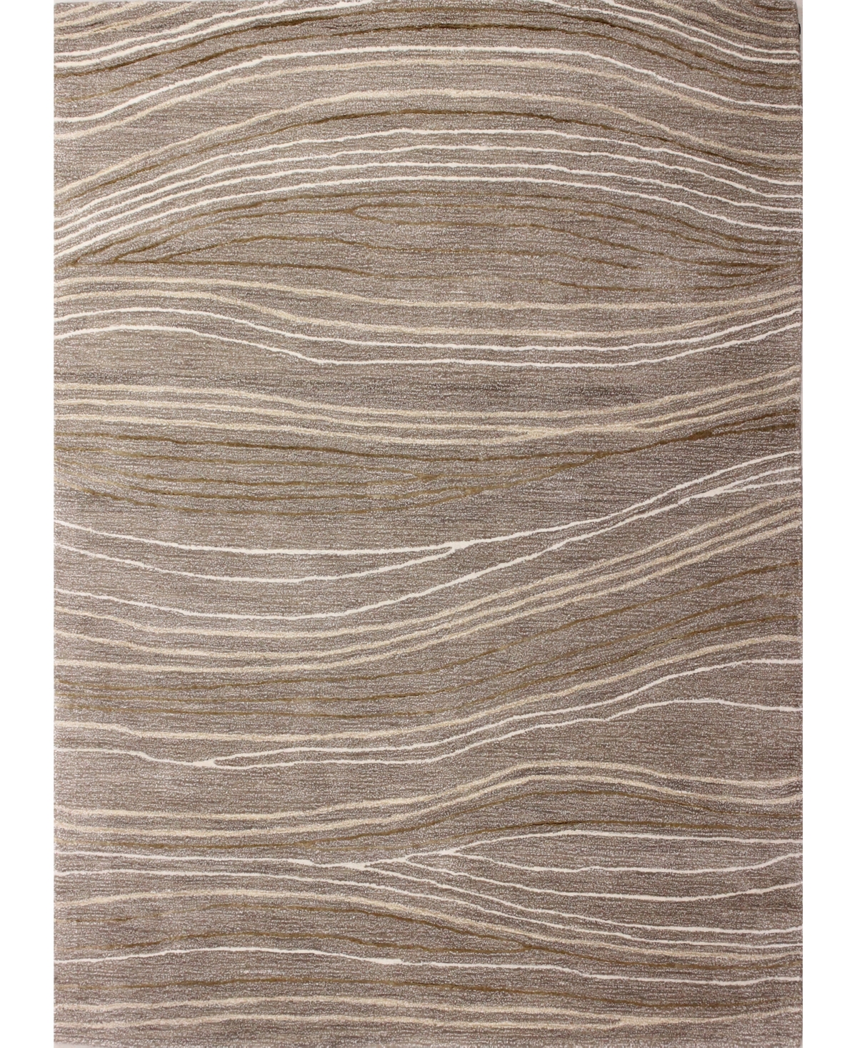 Bb Rugs Downtown DTN386 7'9in x 9'9in Area Rug - Beige