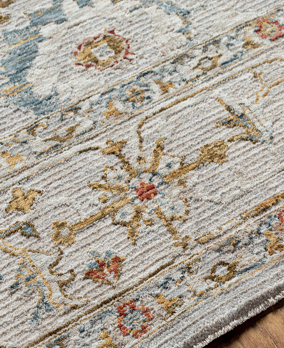 Surya Reina Ren-2307 Area Rug - Silver-Tone
