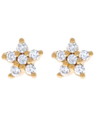 Teeny Tiny Star Stud Earrings