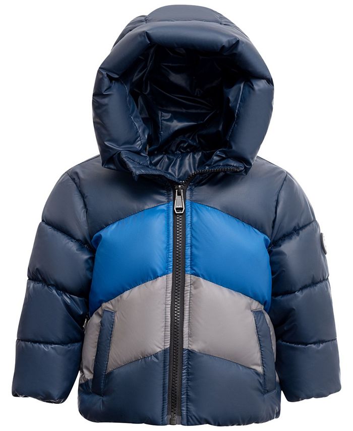 Michael Kors Baby Boys Heavy Weight Chevron Stripe Puffer Jacket & Reviews  - Coats & Jackets - Kids - Macy's