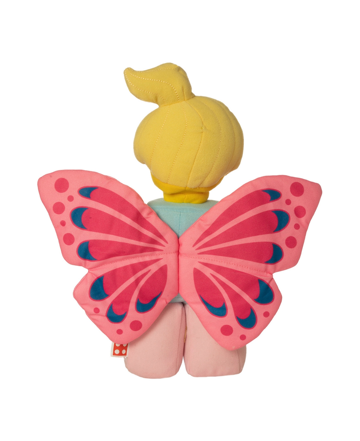 Shop Manhattan Toy Company Lego Minifigure Butterfly Girl With Flowers 12" Plush Character In Multicolor