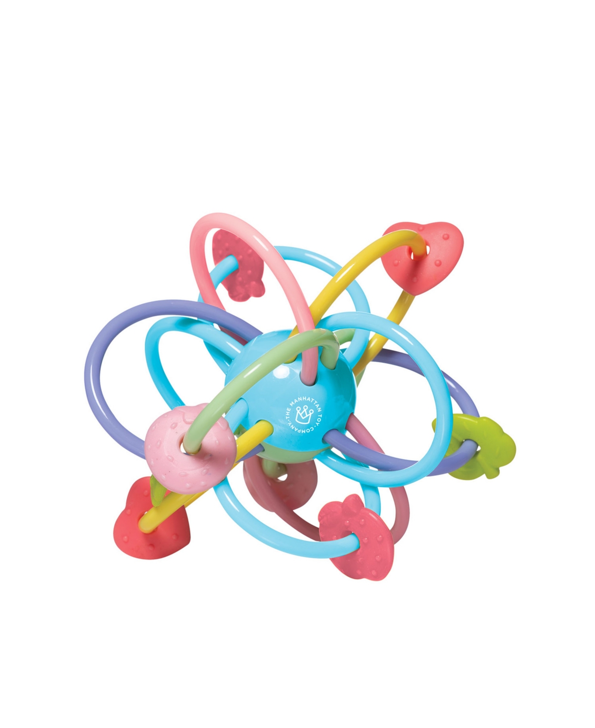 Manhattan Toy Company Kids' Manhattan Ball Rattle And Sensory Teether Toy Boxed In Multicolor