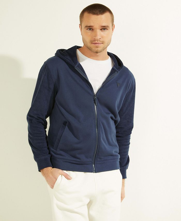 Guess zip hoodie sales