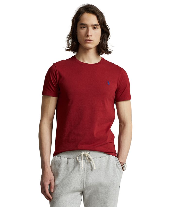 Polo Ralph Lauren Men's Classic-Fit Jersey Crewneck T-Shirt & Reviews - T- Shirts - Men - Macy's