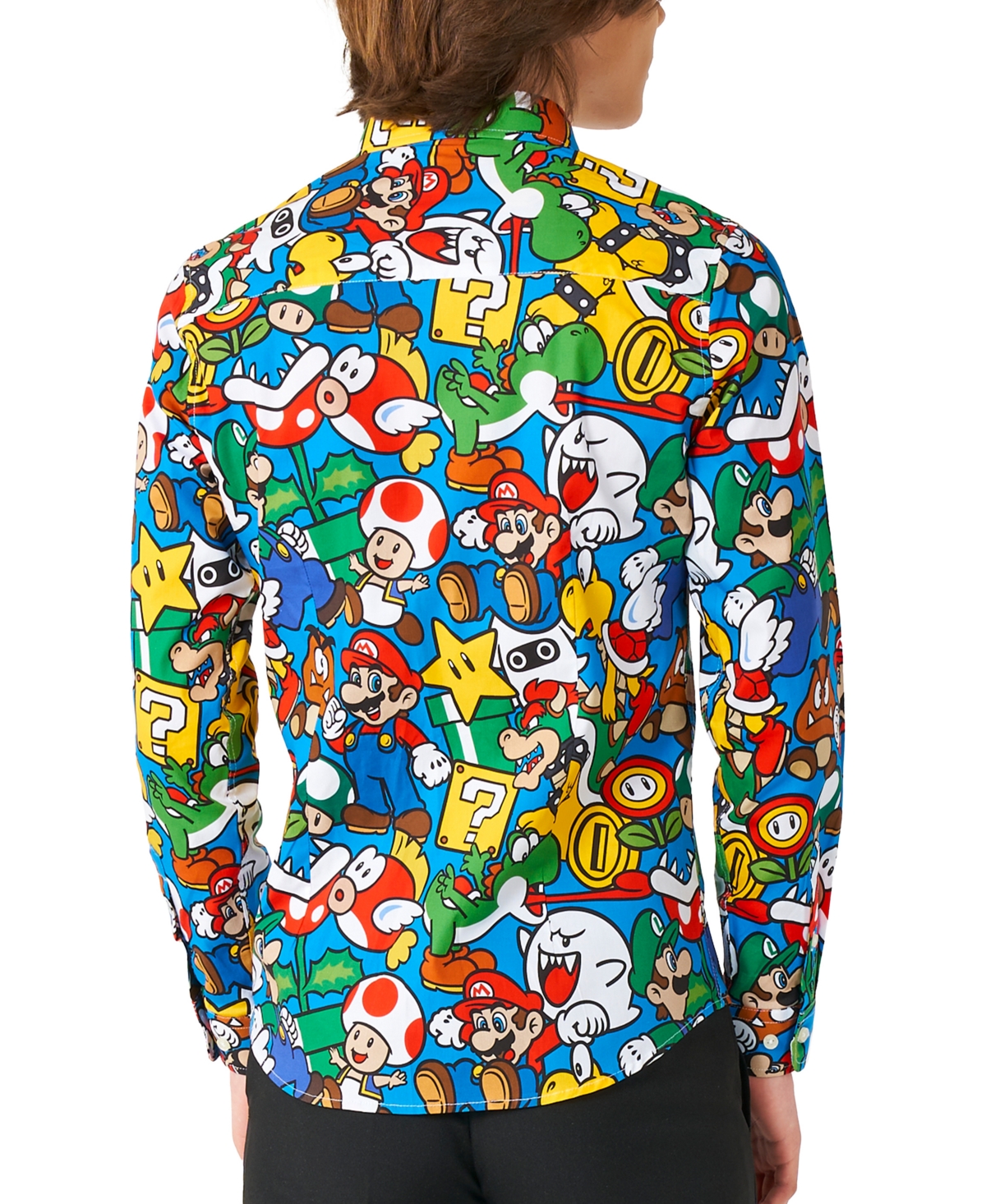 OppoSuits Big Boys Super Mario Licensed Nintendo Shirt