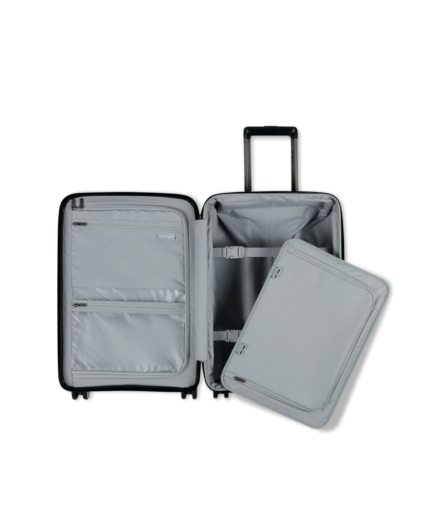 Чемодан Samsonite Elevation Plus Quick Entry Pocket Carry-on Spinner, цвет: Чёрный — фото 4