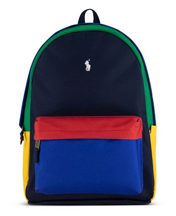 Polo Ralph Lauren - Boys Multicolour Flag Logo Backpack (44cm)