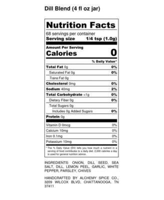 Fish Seafood Spice Blend Collection Gift Set, 4 Piece