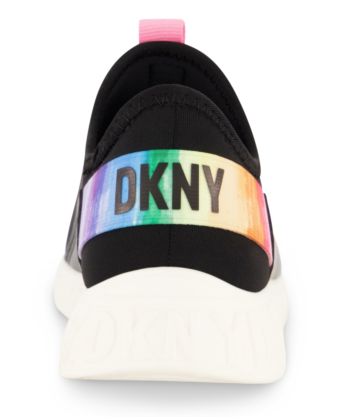 Dkny Little Girls Slip On Logo Sneakers