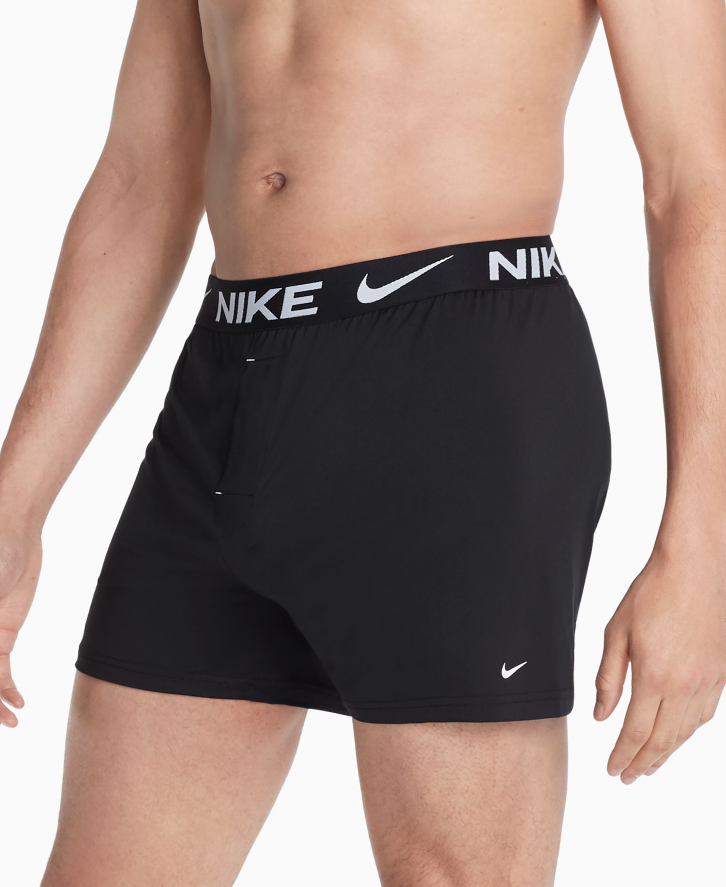 Трусы-боксеры Micro для мужчин, 3 шт. — Nike, цвет: Чёрный — фото 4