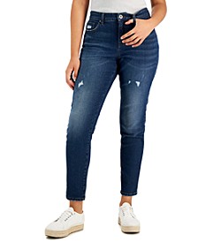 Women&apos;s Curvy-Fit Mid-Rise Skinny Jeans&comma; Regular&comma; Short and Long Lengths&comma; Created for Macy&apos;s