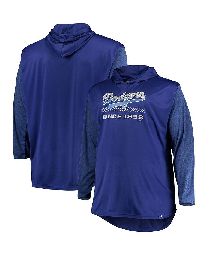 Los Angeles Dodgers Youth Wordmark Full-Zip Fleece Hoodie - Royal