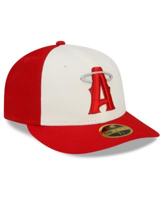 Men's Red Los Angeles Angels City Connect Low Profile 59FIFTY Fitted Hat