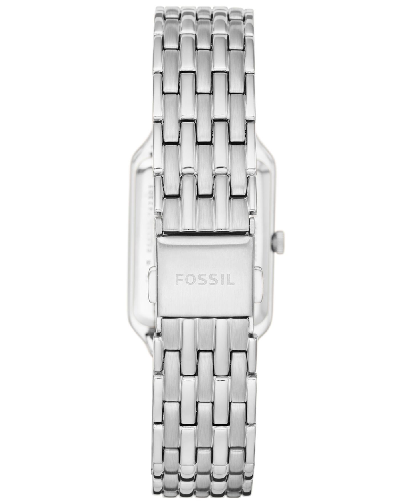 Женские часы Fossil Raquel Silver-Tone Stainless Steel Bracelet Watch, 23mm — фото 4