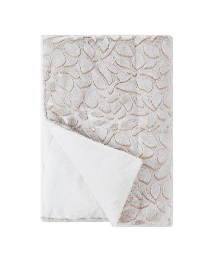 Christian siriano luxury reversible sales velvet and sherpa throw