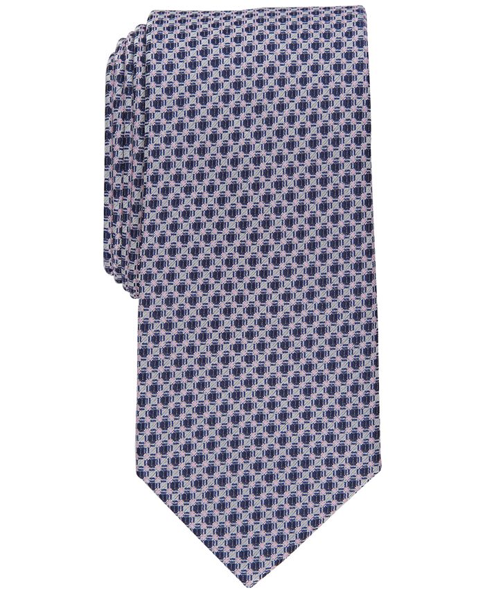 Perry Ellis Men's Geometric-Print Tie - Macy's