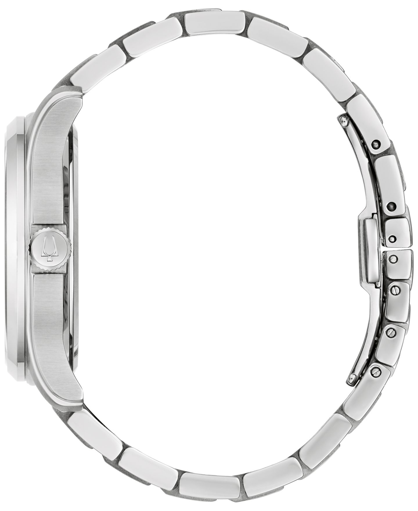 Мужские часы Bulova Classic Wilton Stainless Steel Bracelet Watch 41mm — фото 2
