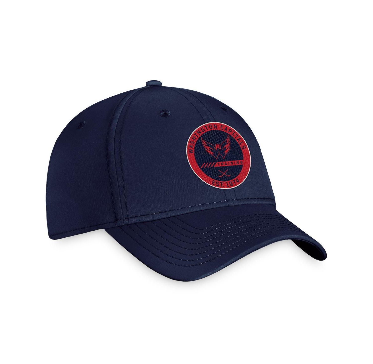 Men's Navy Washington Capitals Authentic Pro Training Camp Flex Hat