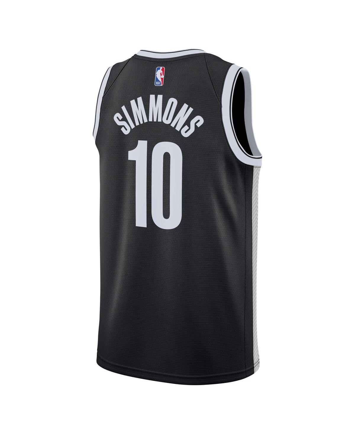 Men's Nike Ben SimmonsBrooklyn Nets 2021/22 Swingman Jersey - Icon Edition - Black