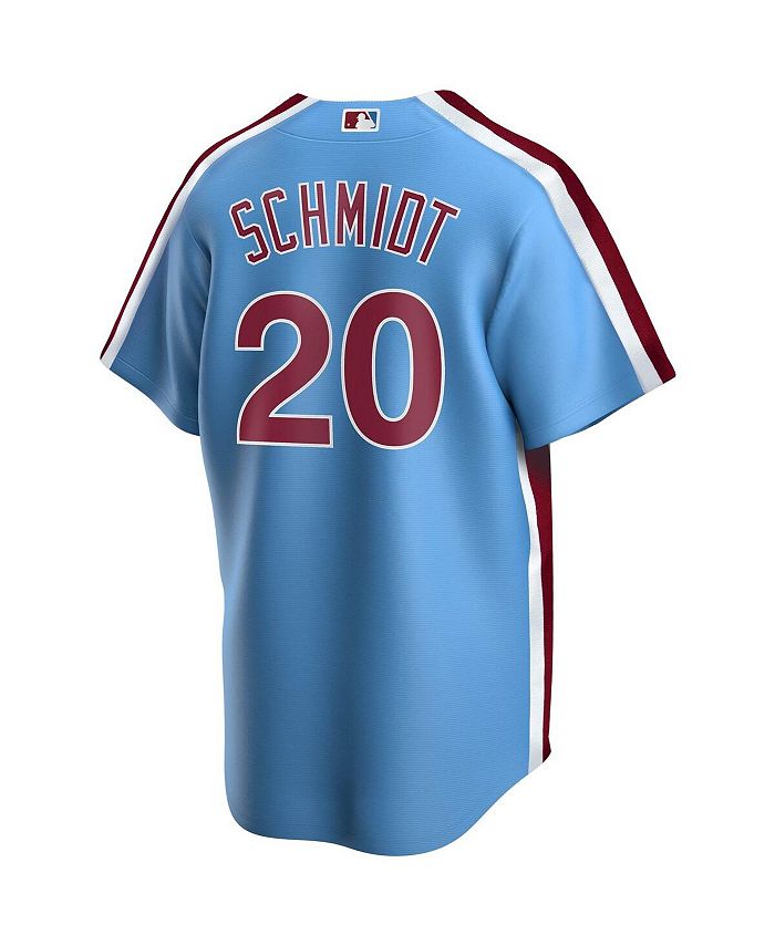 Mike Schmidt Philadelphia Phillies Nike Youth Road Cooperstown Collection  Player Jersey - Light Blue