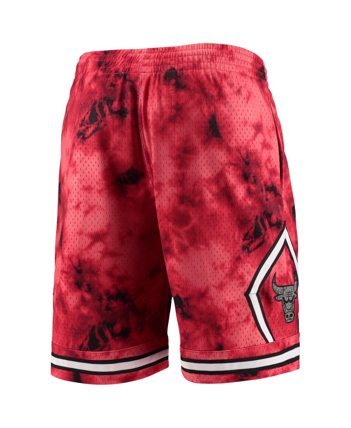 Mitchell & Ness Men's  Red Chicago Bulls Hardwood Classics 1997 Galaxy Swingman Shorts In Red