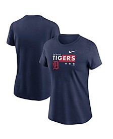 Women's Navy Detroit Tigers Americana T-shirt