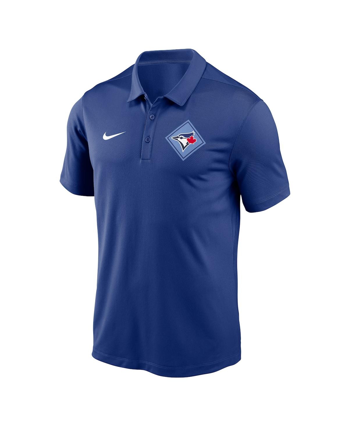 Shop Nike Men's  Royal Toronto Blue Jays Diamond Icon Franchise Performance Polo Shirt