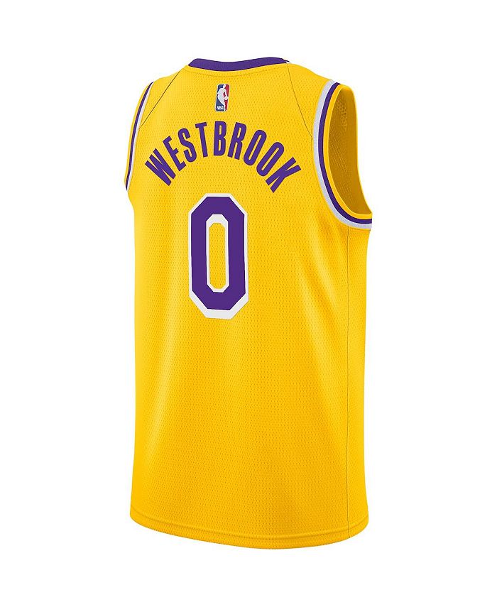 westbrook lakers jersey nike