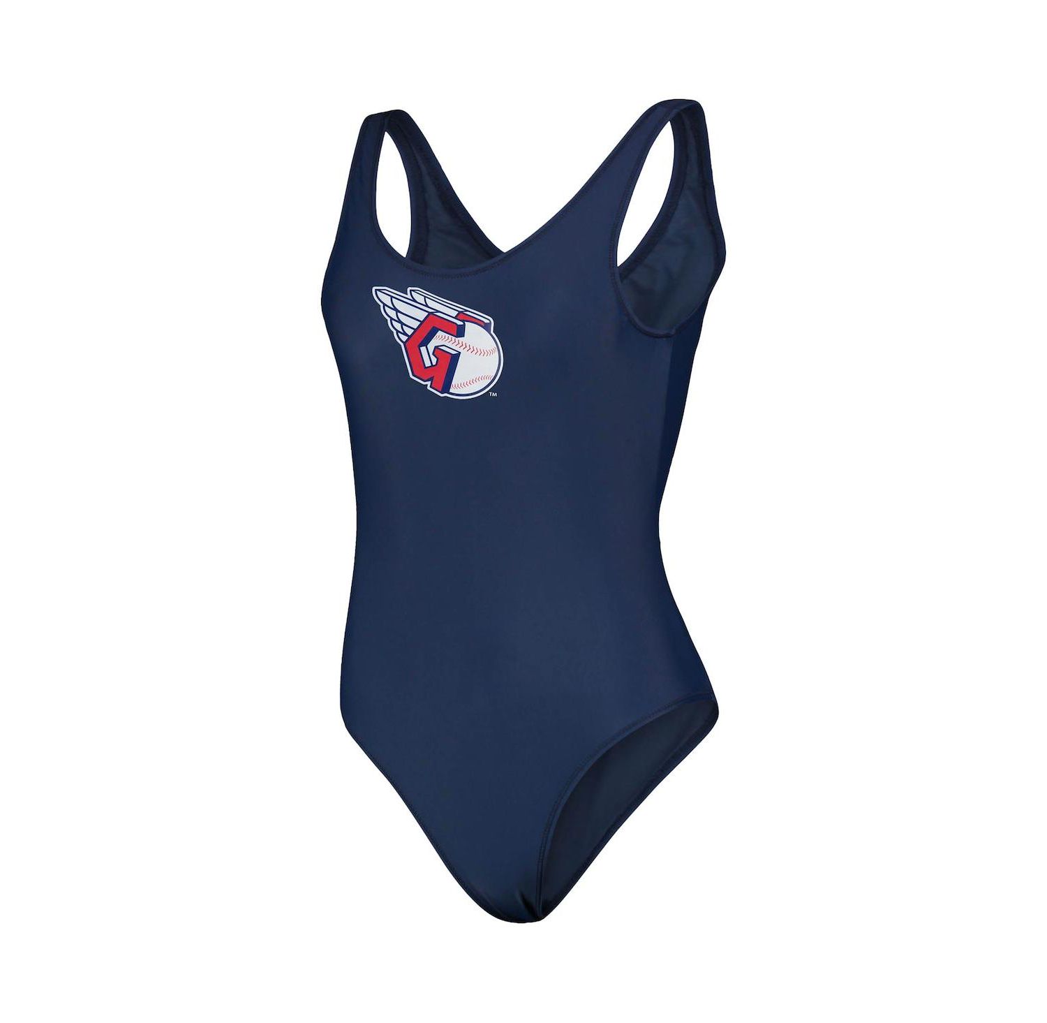 Women's Navy Cleveland Guardians Making Waves One-Piece Swimsuit