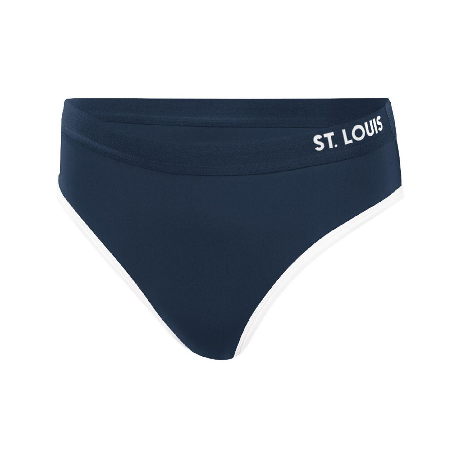 Women's Navy St. Louis Cardinals Southpaw Bikini Bottom