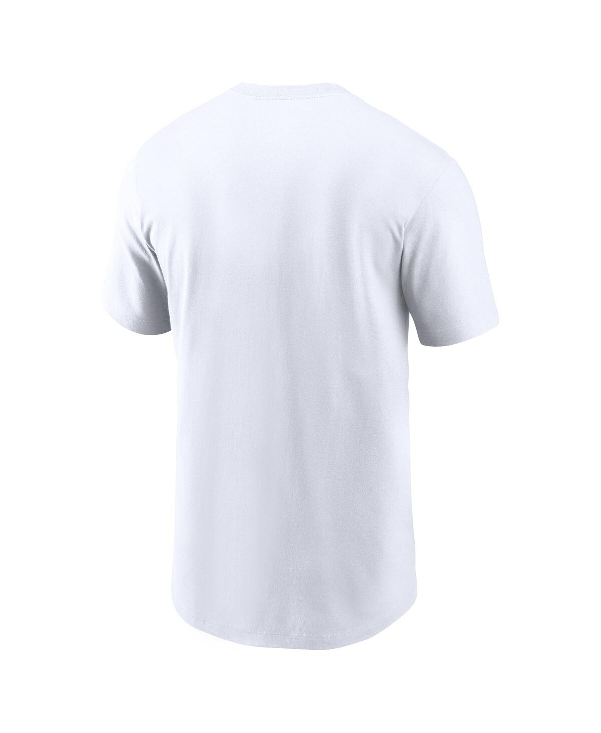 Shop Nike Men's  White Washington Nationals Americana Flag T-shirt