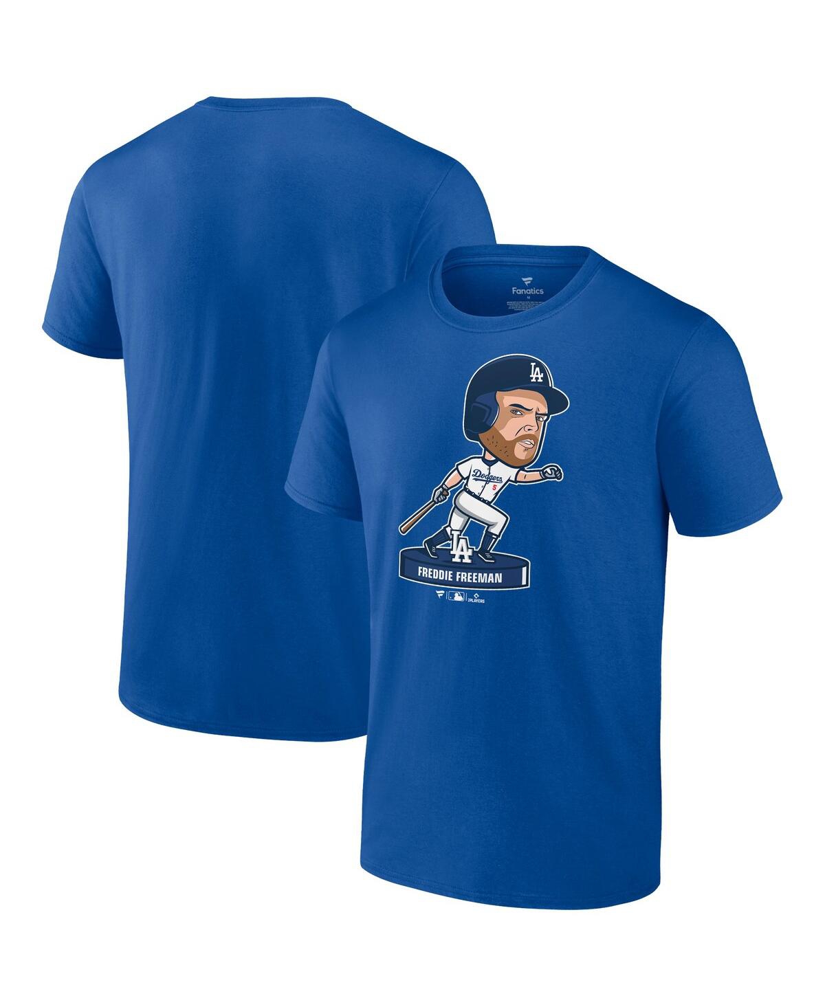 Men's Nike Freddie FreemanLos Angeles Dodgers Bobblehead T-shirt - Royal
