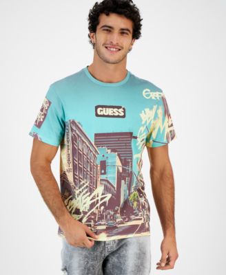 GUESS - Mens DTLA Logo Graphic T-Shirt