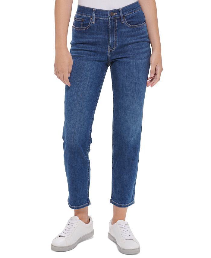 kleuring schoorsteen Turbulentie Calvin Klein Jeans Hi Rise Slim Whisper Soft Repreve 27" Jeans & Reviews -  Jeans - Juniors - Macy's