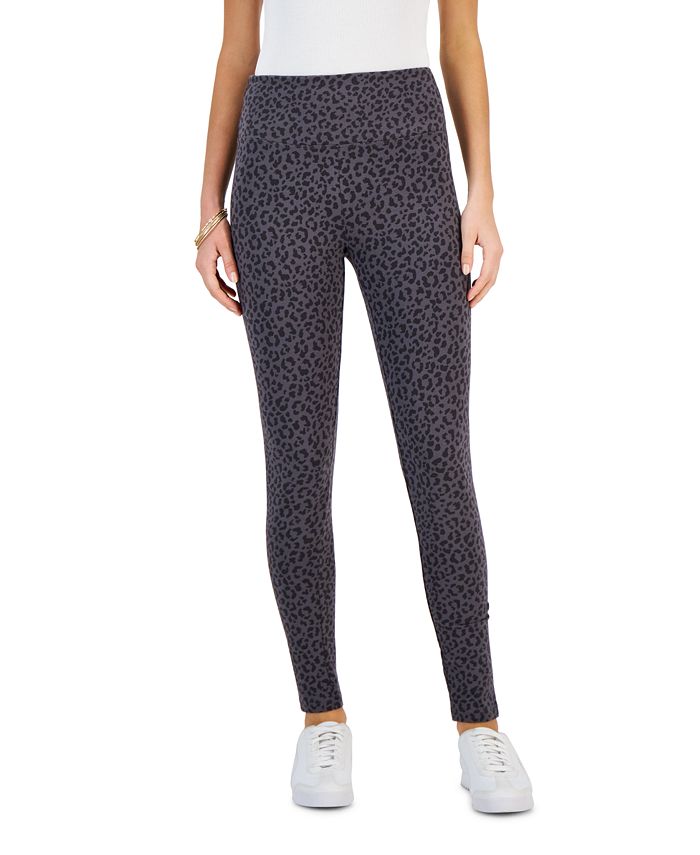 Style & Co Women's Printed High-Rise Leggings, Created for Macy's ...