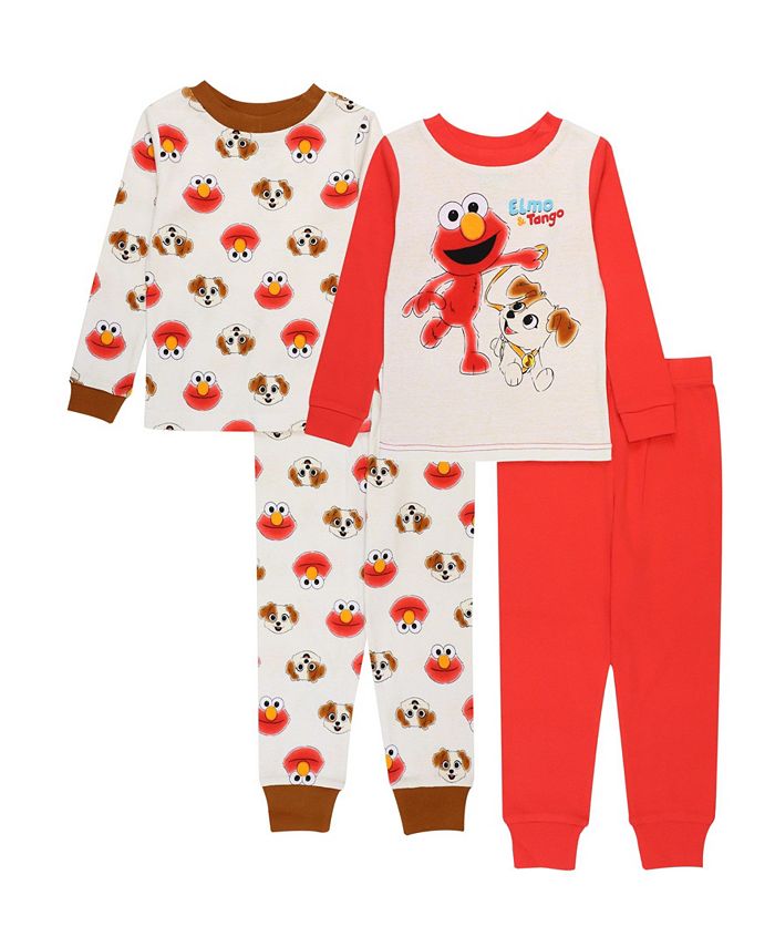 Sesame Street Elmo Baby Toddler Boys Girls 6 Pack Crew Socks with