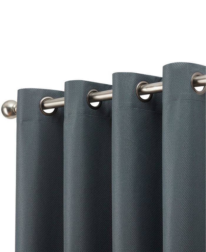 Nautica 2 Piece Providence Ultimate Blackout Grommet Window Curtain