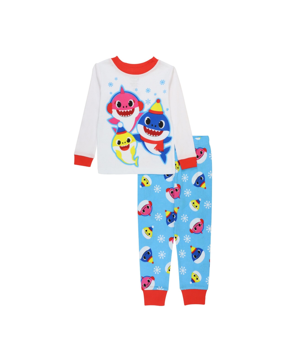 Ame Toddler Boys Baby Shark Top And Pajama Set, 2 Piece In Multi