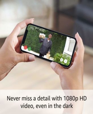 Video Doorbell Wired Black