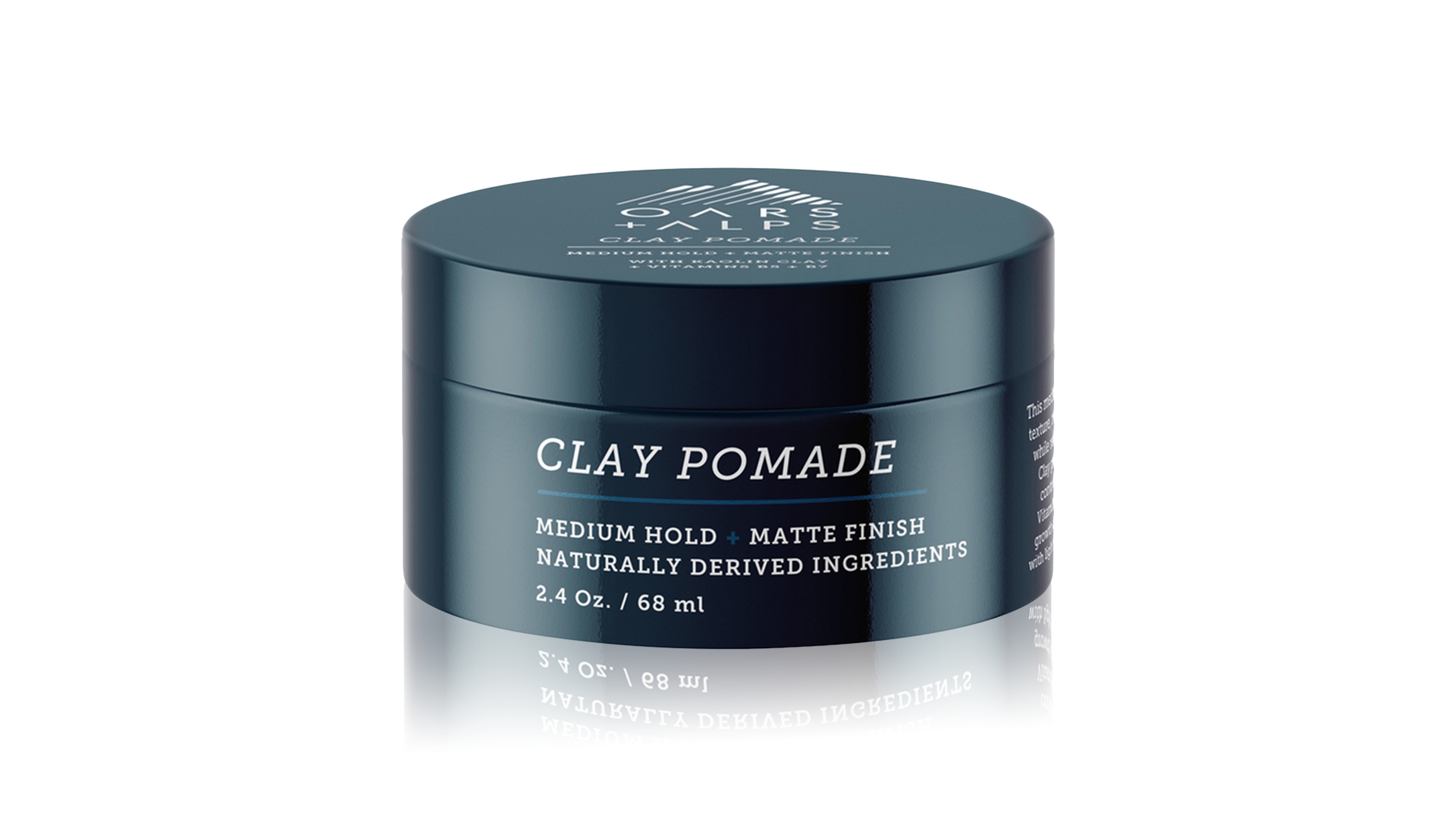 Oars + Alps Clay Pomade, 2.4 oz.