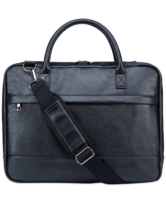 Macys mens leather top briefcase