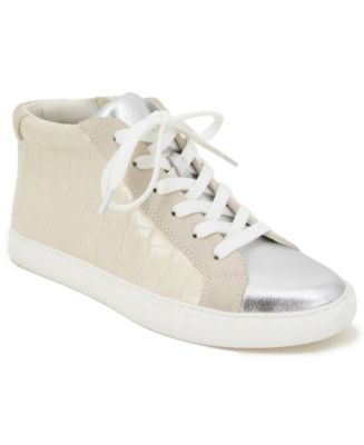 Kenneth Cole New York Women's Kayla Suede Casual and Fashion Sneakers Black Size 7.5 M
